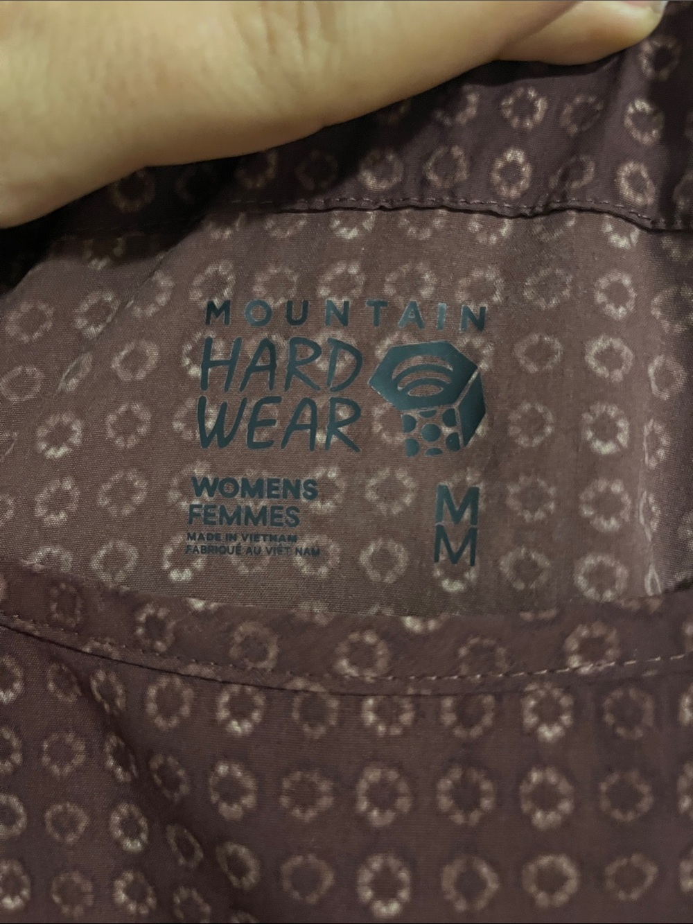 Mountain Hardwear Brown Printed Midi Slip Dress - Picture 2 of 5